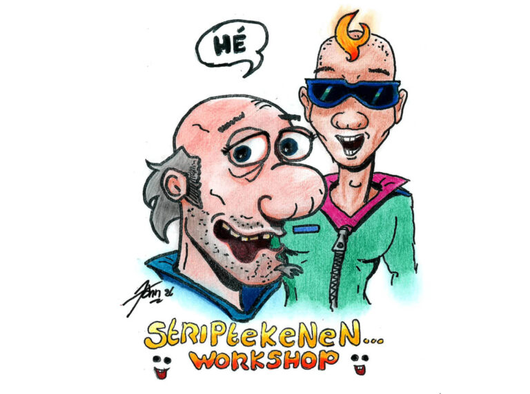 Striphelden in actie — familie-kids in Breda