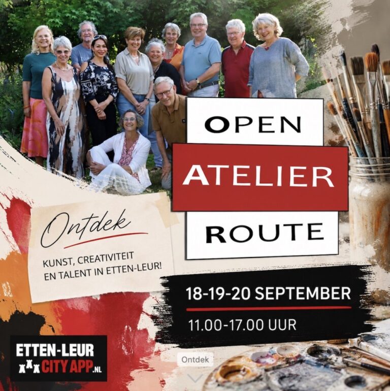 11e Editie Open Atelier Route Etten-Leur — open-dag in Breda