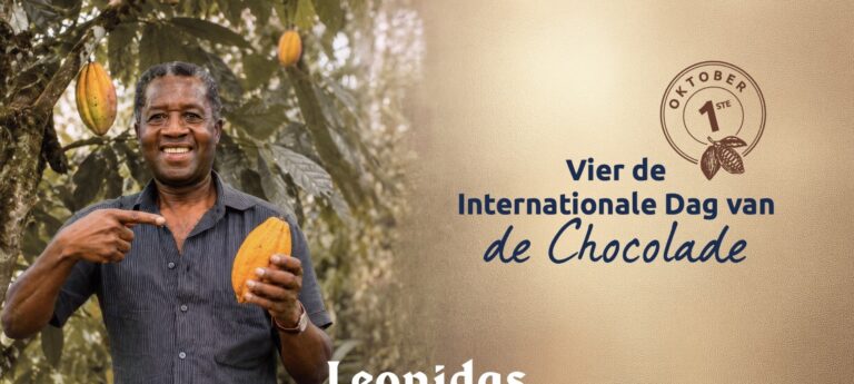 Leonidas viert de week van de chocolade en cacao — markt-eten in Breda